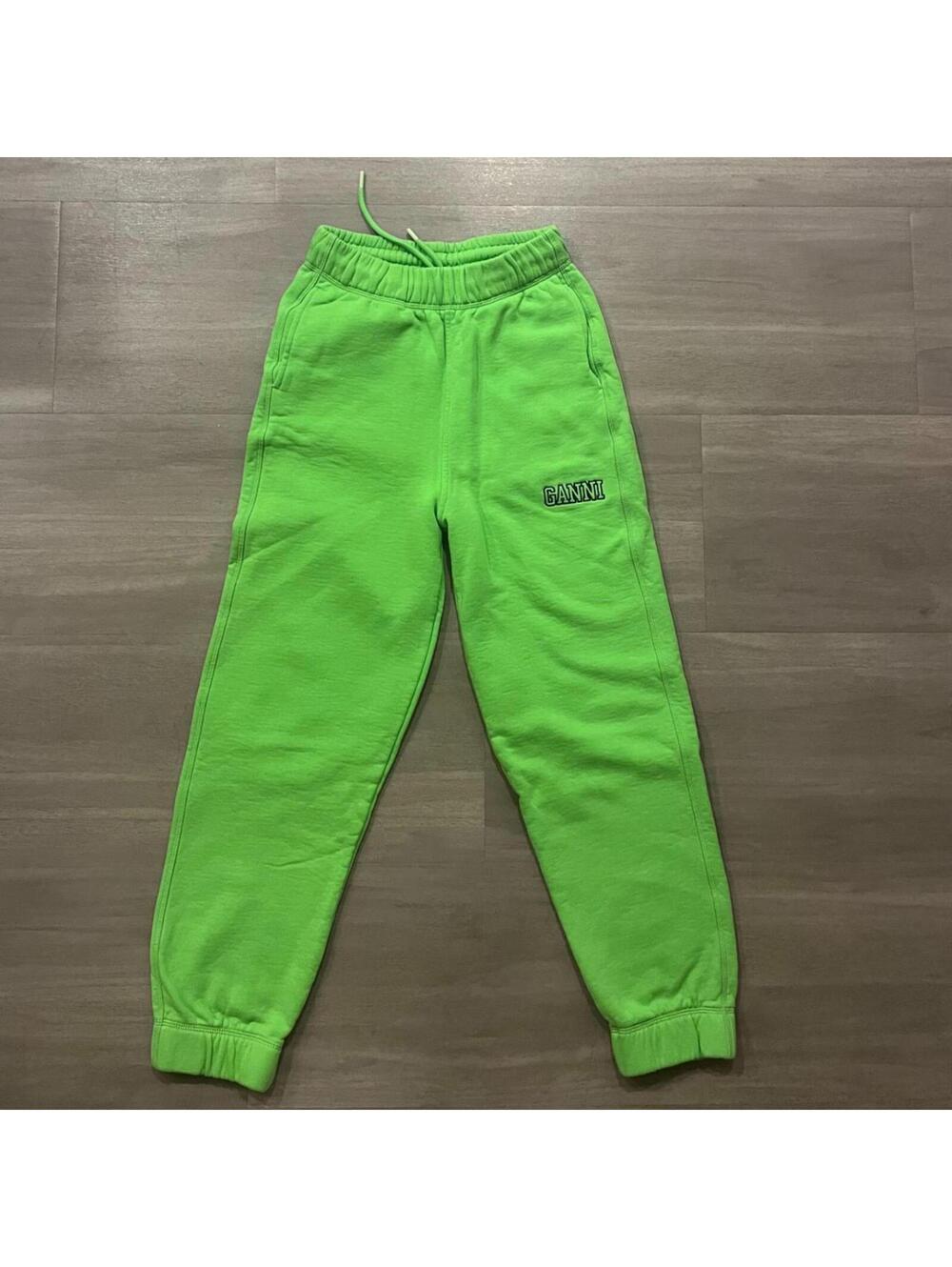 Ganni Women's Green Joggers-tracksuit